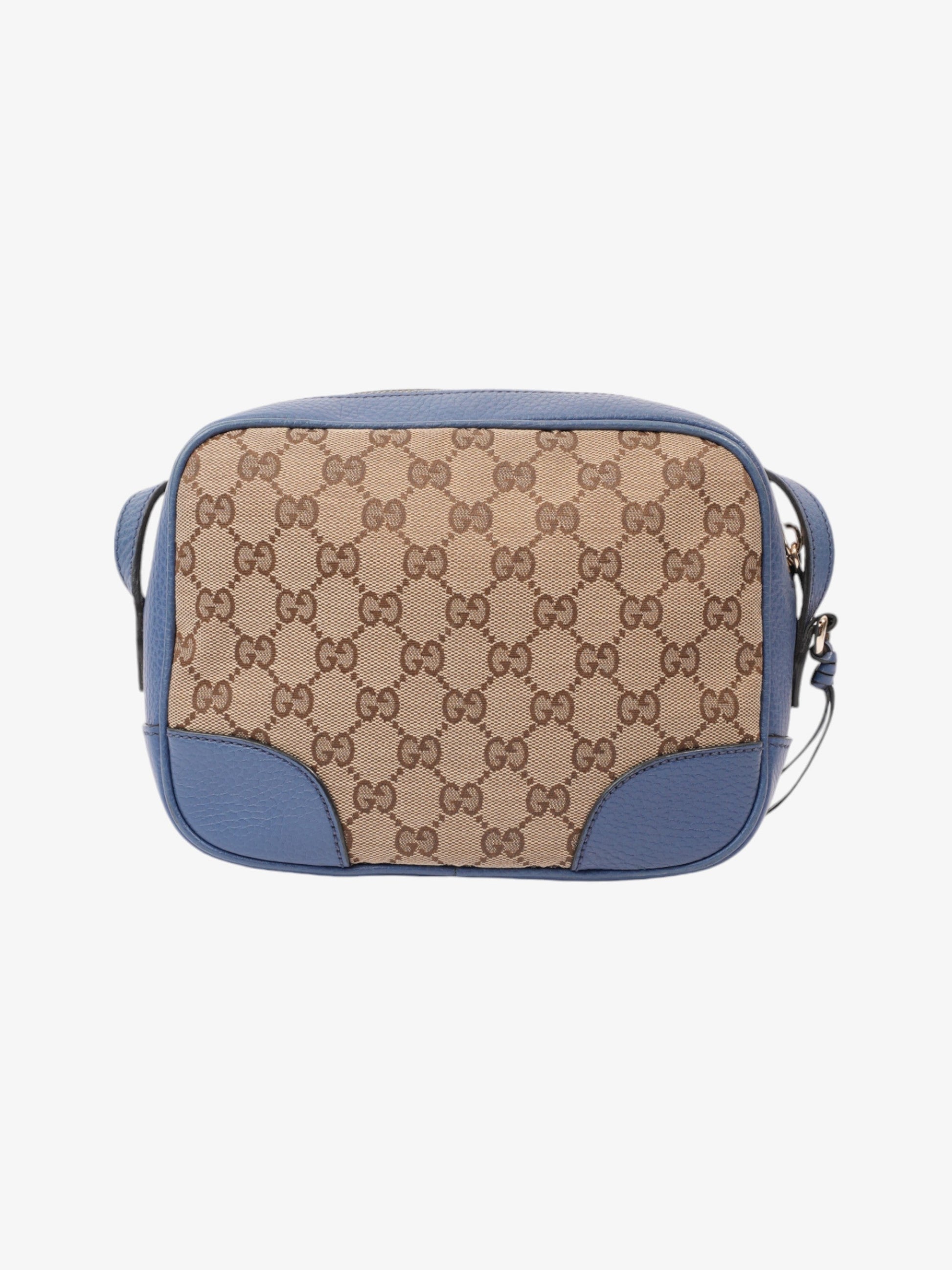 Gucci Bree Supreme Shoulder Bag Canvas Blue