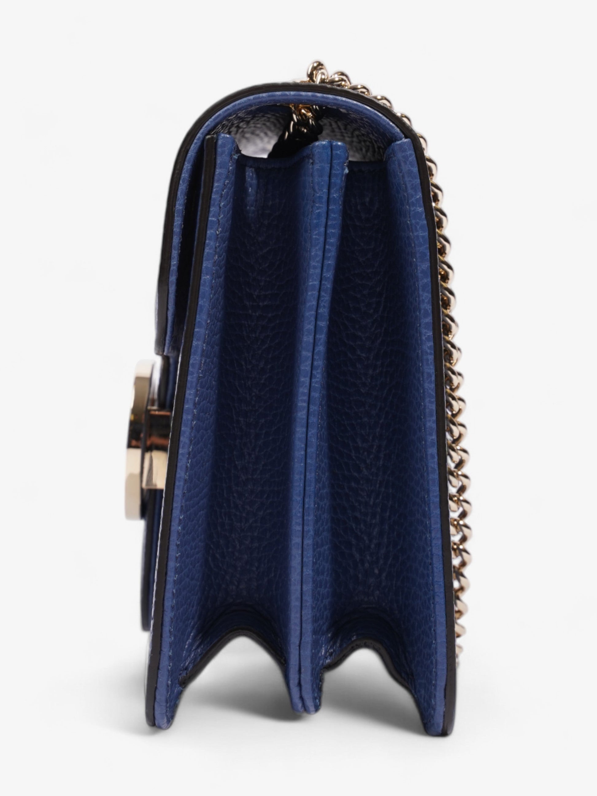 Gucci Dollar Interlocking Caspian Calfskin Crossbody Bag Leather Small