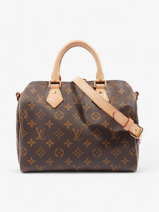 Louis Vuitton Speedy Bandoulière 25 Coated Monogram Canvas Coated Canvas Apparel