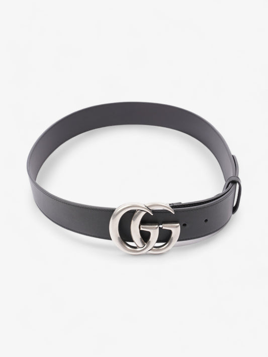 Gucci Marmont Wide Belt Handbag Leather Black Accessory