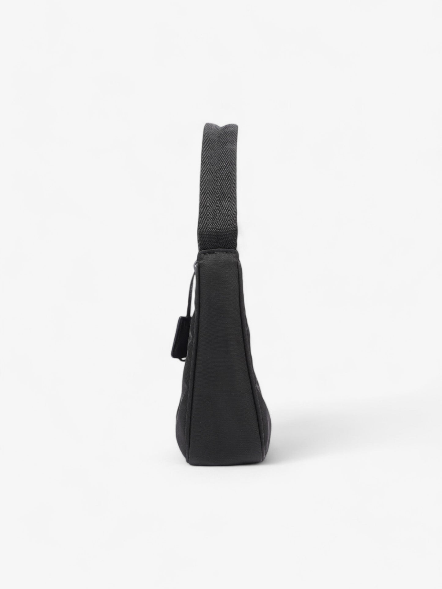 Prada Re Edition Shoulder Bag Nylon Black Black Nylon 1