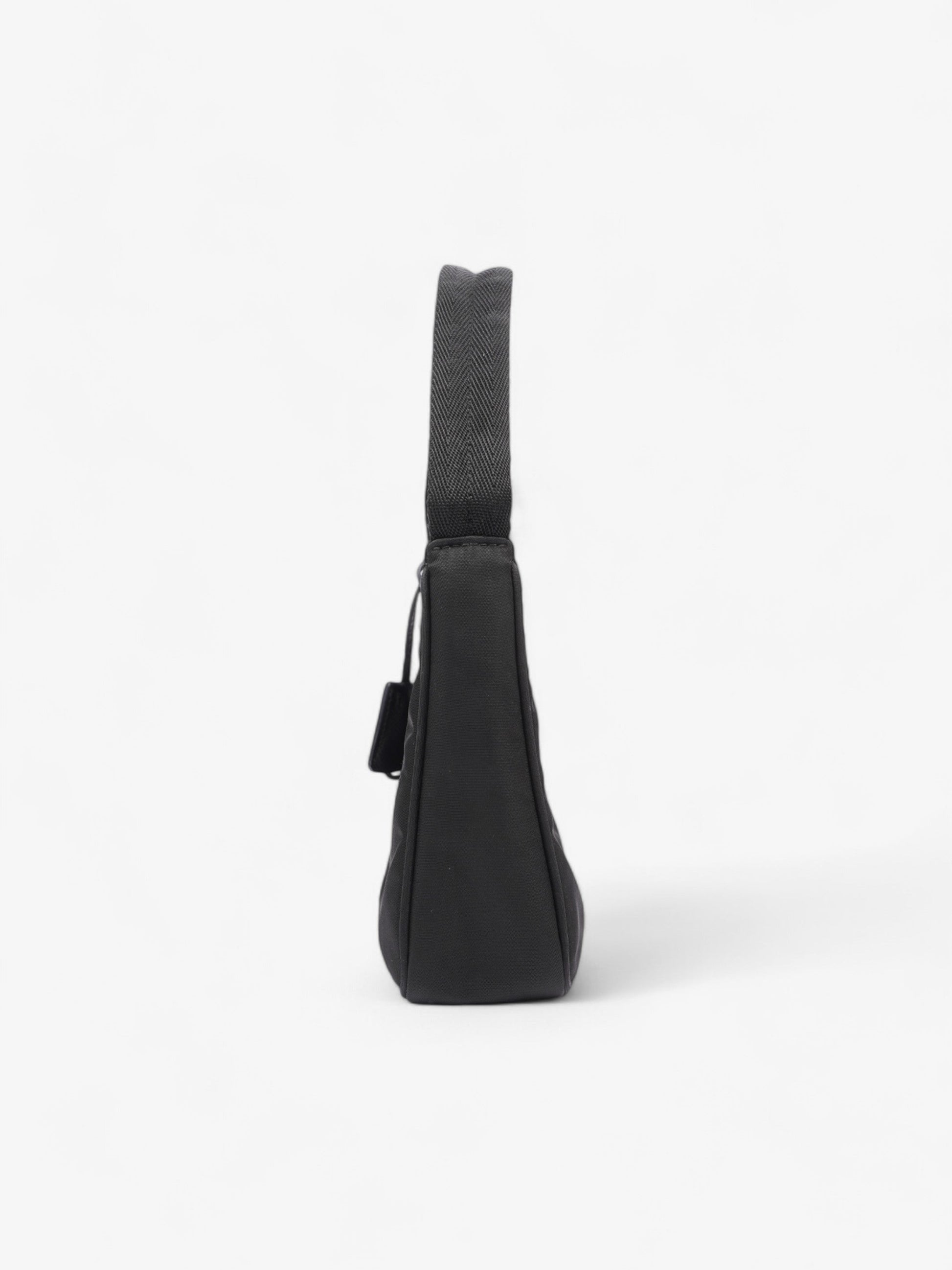 Prada Re Edition Shoulder Bag Nylon Black Black Nylon 1