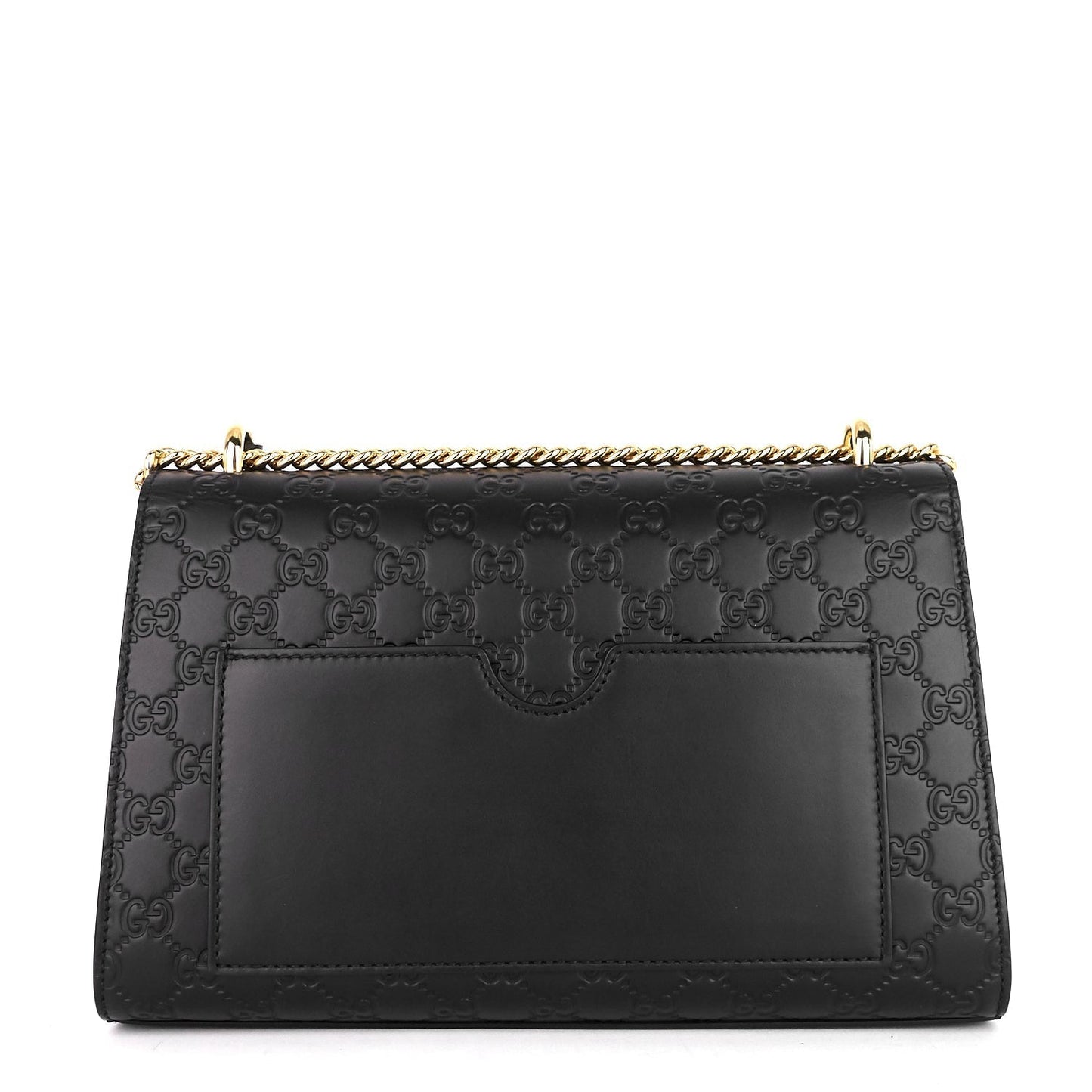 Gucci Padlock ssima Bag Leather Medium Shoulder Bag