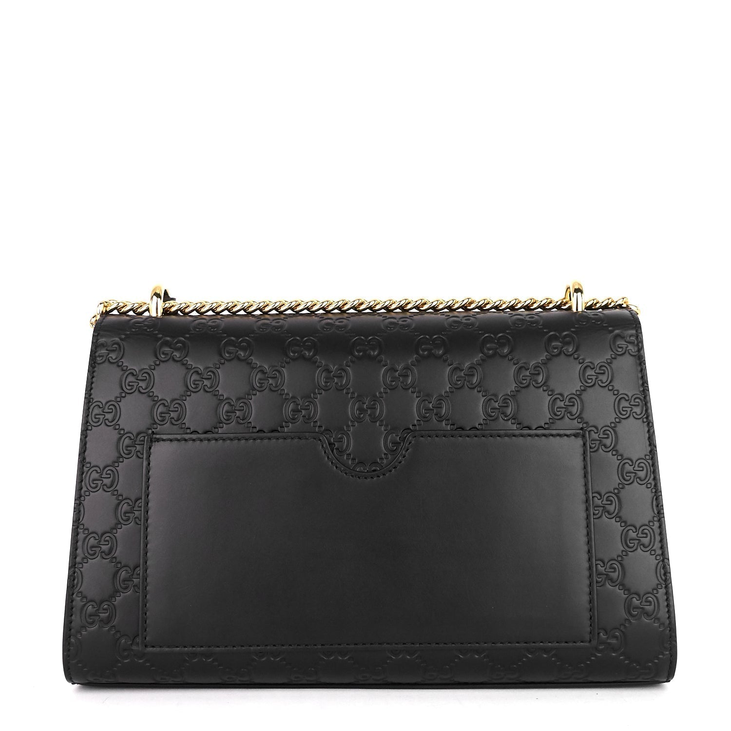 Gucci Padlock ssima Bag Leather Medium Shoulder Bag