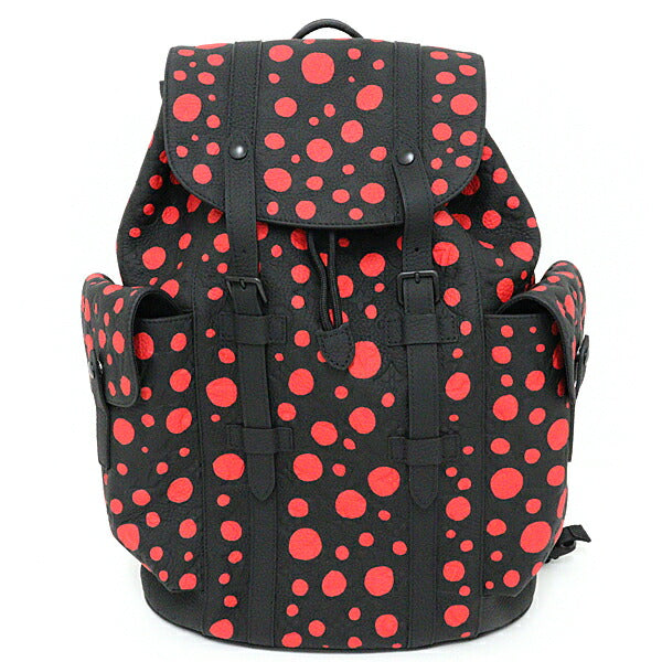 Louis Vuitton Backpack Taurillon Clemence x YK Black