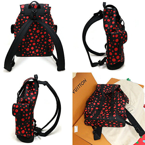 Louis Vuitton Backpack Taurillon Clemence x YK Black