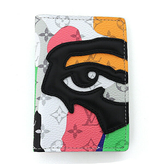 Louis Vuitton M82575 Portrait Organizer de Poche Monogram Canvas White Wallet Case