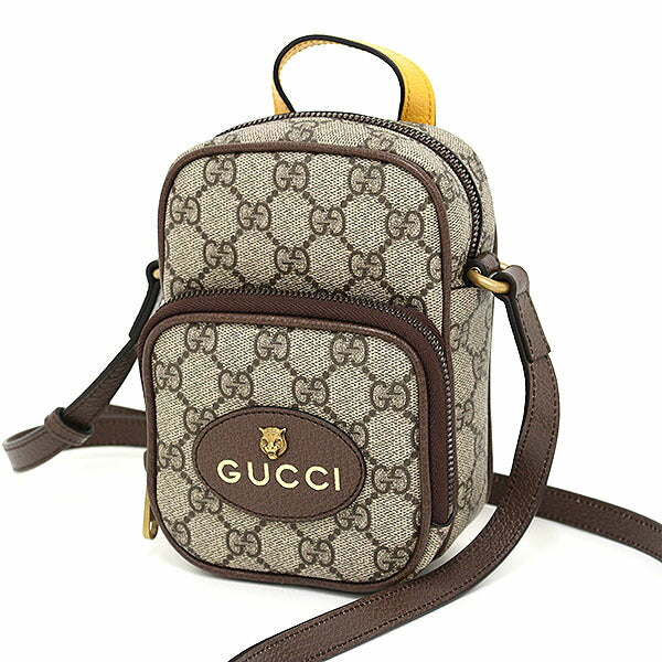 Gucci GG Supreme Neo GG Supreme Canvas Beige Shoulder Bag