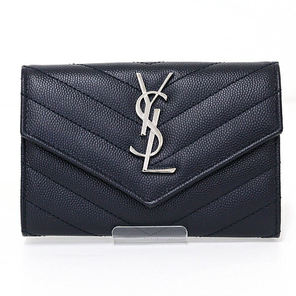 Saint Bifold Wallet Navy Envelope Wallet Travel Leather Small Travel Bag