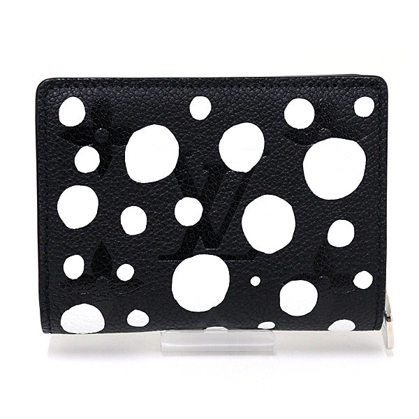 Louis Vuitton Bifold M81907 Noir Bron YAYOI Leather Wallet Case