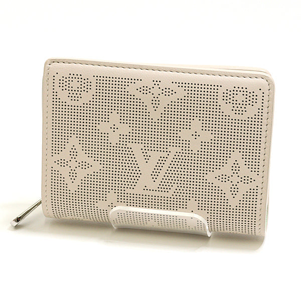 Louis Vuitton Bifold M83075 Folded Portefeuille Clare Leather Beige Wallet Case