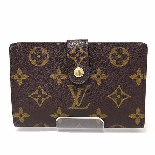 Louis Vuitton Bifold M61674 Portefeuille Viennoiserie Monogram Canvas Brown Wallet Case