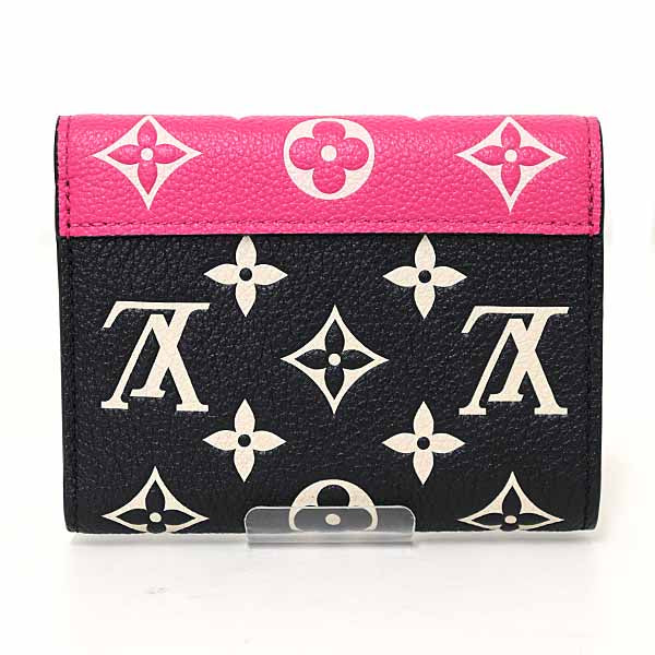 Louis Vuitton Tri-fold M81285 Empreinte Portefeuille Victorine Monogram Leather Pink Wallet Case