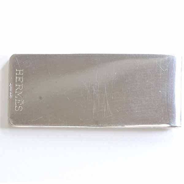 Money Clip H Evelyn Perforation Handbag Silver Travel Bag