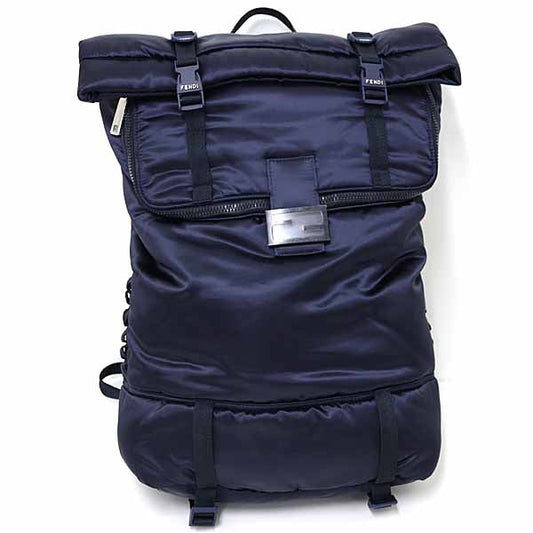 Fendi Backpack Backpack Nylon Navy