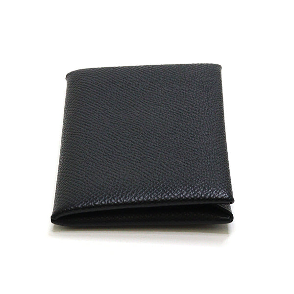 Card Case Epsom Calvi Handbag Black Travel Bag