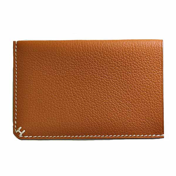 Card Case Hserie Handbag Leather Brown Travel Bag
