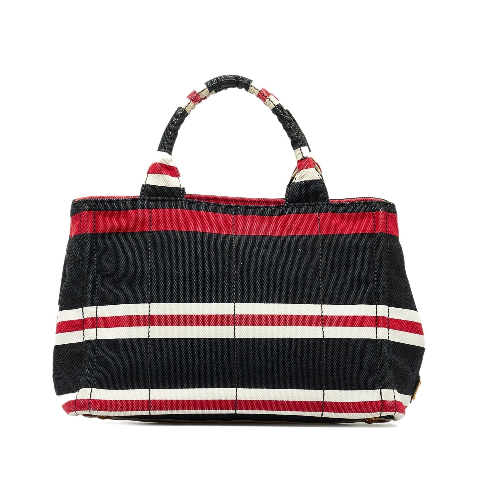 Prada Canapa Righe Satchel Satchel Bag Righe Satchel 1