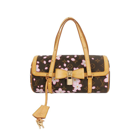 Louis Vuitton x Takashi Murakami Papillon 28 Monogram Handbag