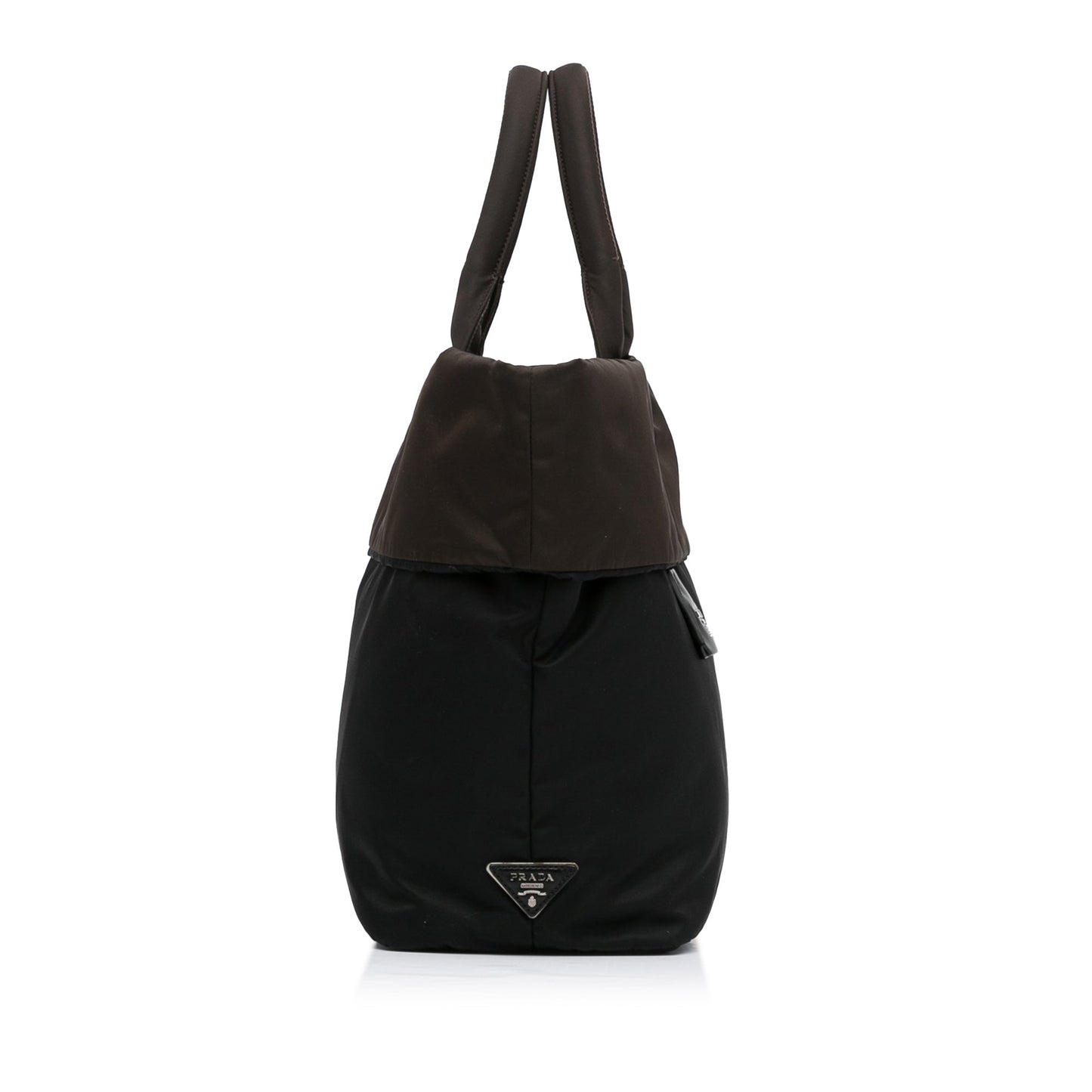 Prada Tessuto Reversible Tote Black Tote Bag