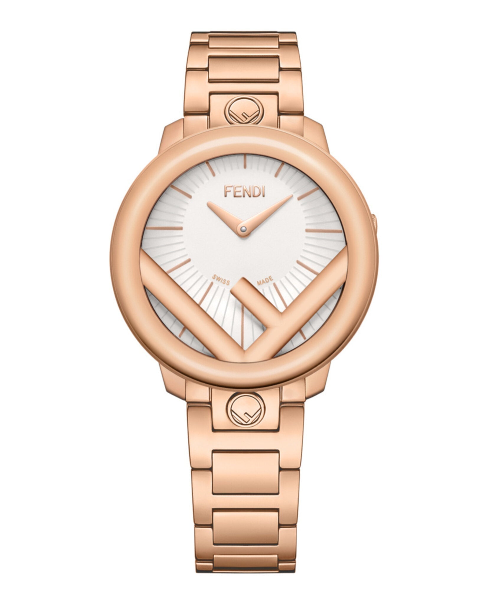 Fendi Jewelry Womens Run Away Rosegold 36mm Bracelet Fashion