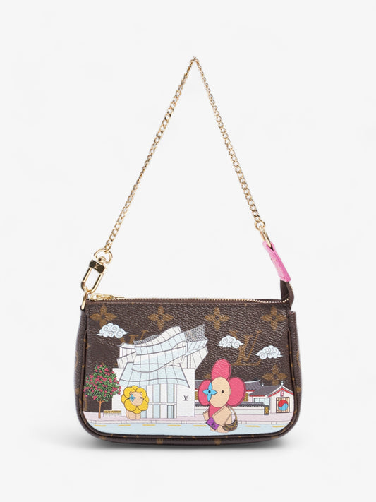 Louis Vuitton Pochette Accessoires Vivienne South Korea Monogram Canvas Coated Canvas Apparel