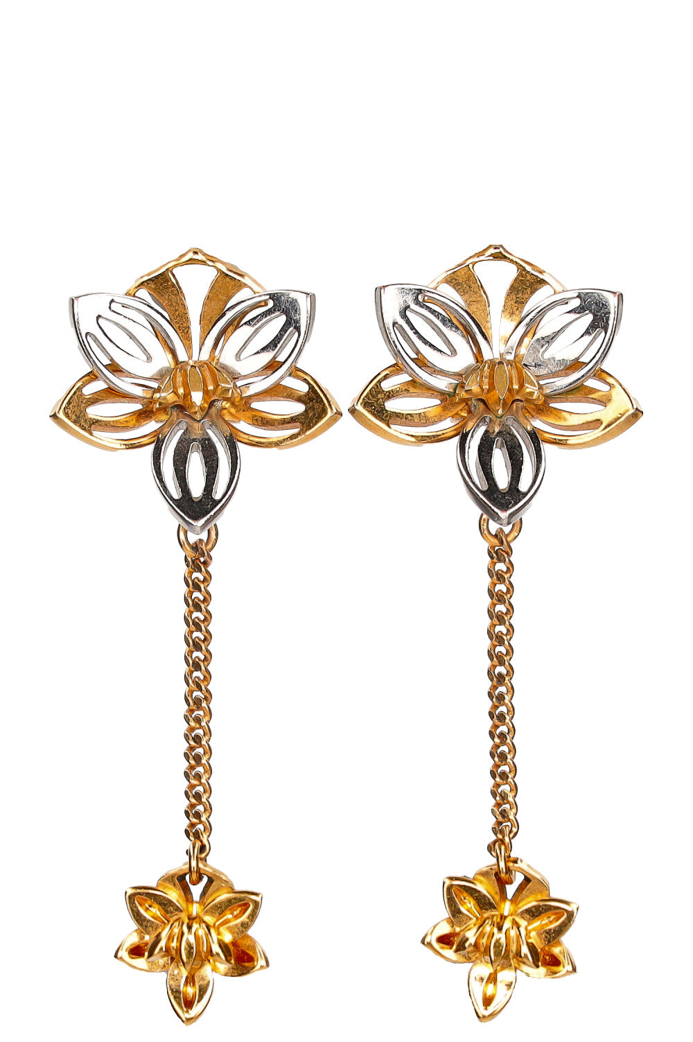 Fendi Blossom Drop Earrings Jewelry