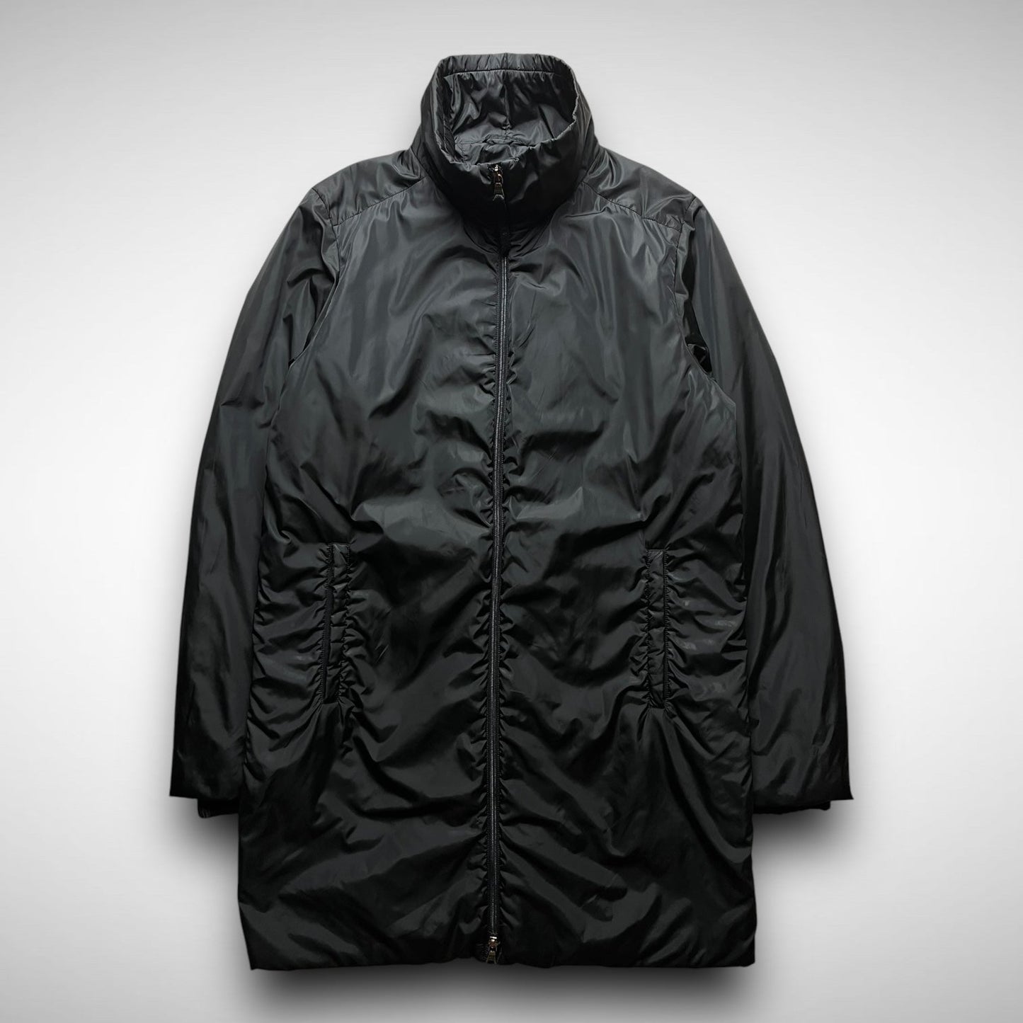 Prada Handbag Padded Overcoat 2000s Nylon