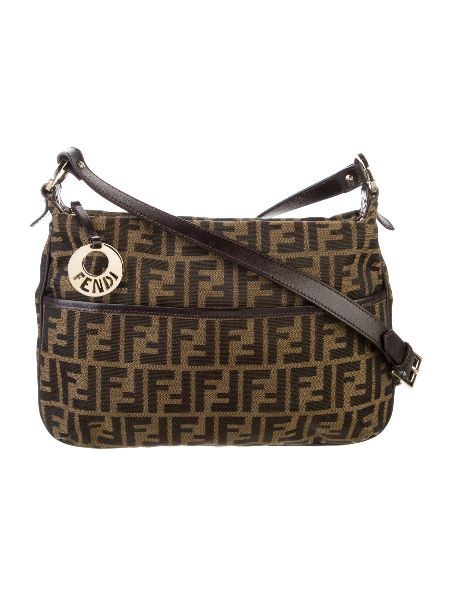 Fendi Ff Zucca Chef Bag Crossbody Bag