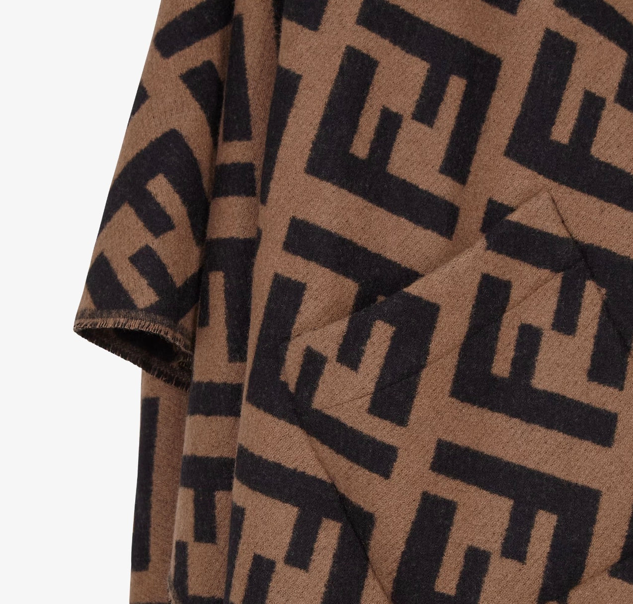 Fendi Ff Poncho Handbag Travel Bag
