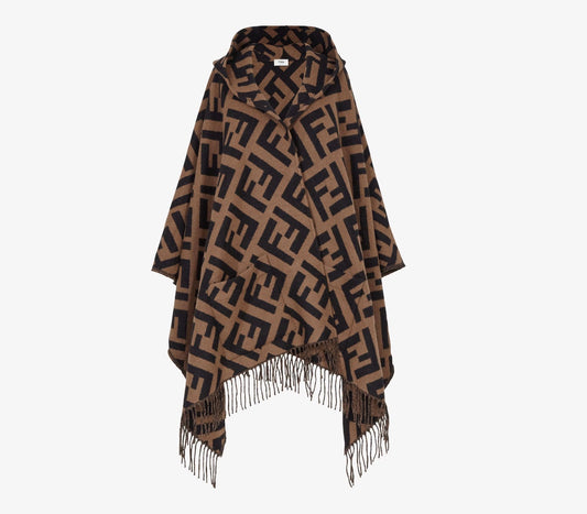 Fendi Ff Poncho Handbag Travel Bag
