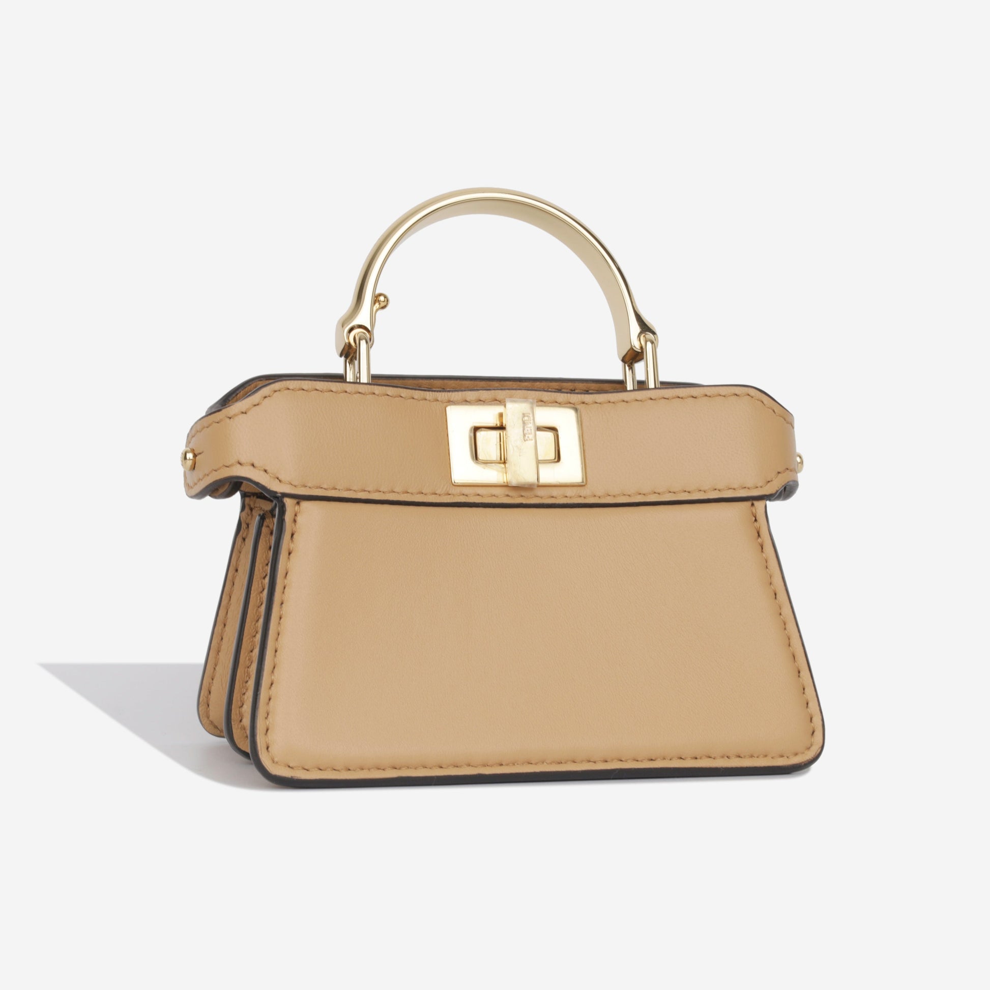 Fendi Nano Peekaboo Handle Crossbody Bag Maxi