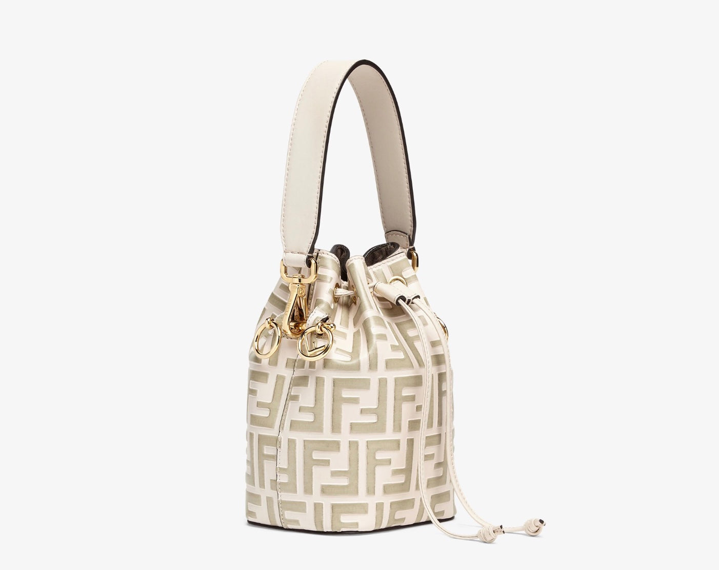 Fendi Zucca Mon Tresor Bag Mini Bucket Bucket Bag