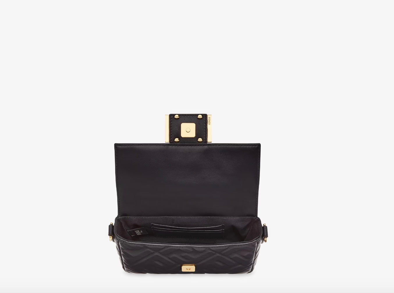 Fendi Ff Nappa Bag Leather Mini Travel Bag