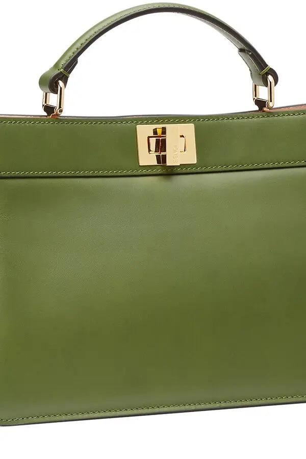 Fendi Iseeu East West Satchel Bag Leather