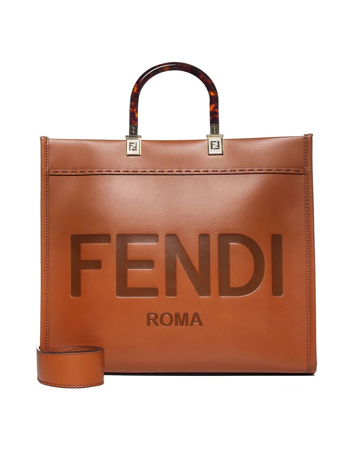 Fendi Tote Bag Leather Medium Sunshine Tote Bag