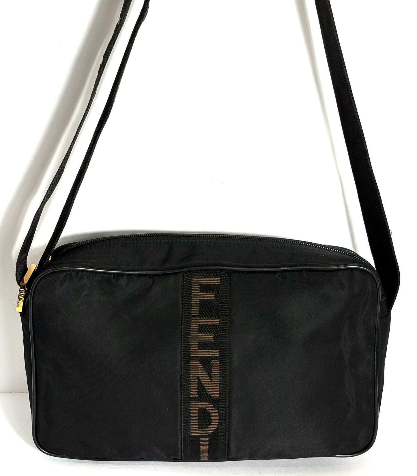 Fendi Fendi Nylon Messenger Bag