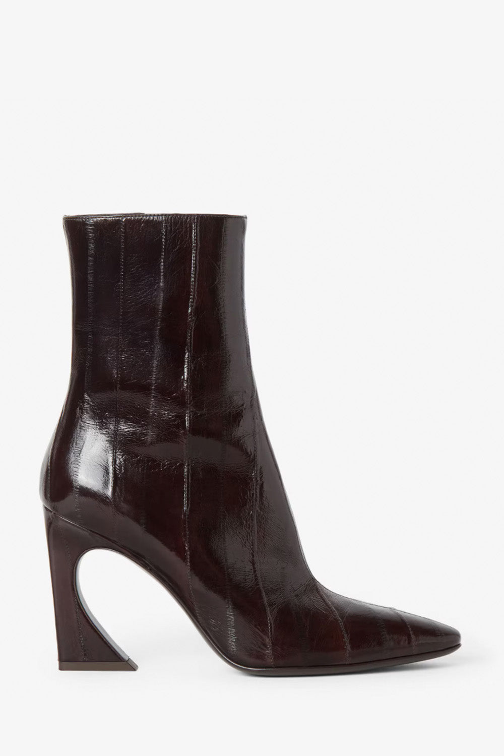 Fendi Handbag Arco Hagfish Ankle Boots Leather Shoes