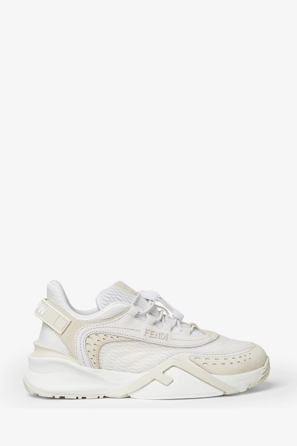 Fendi Handbag Flow Mesh And Low Tops Suede Shoes