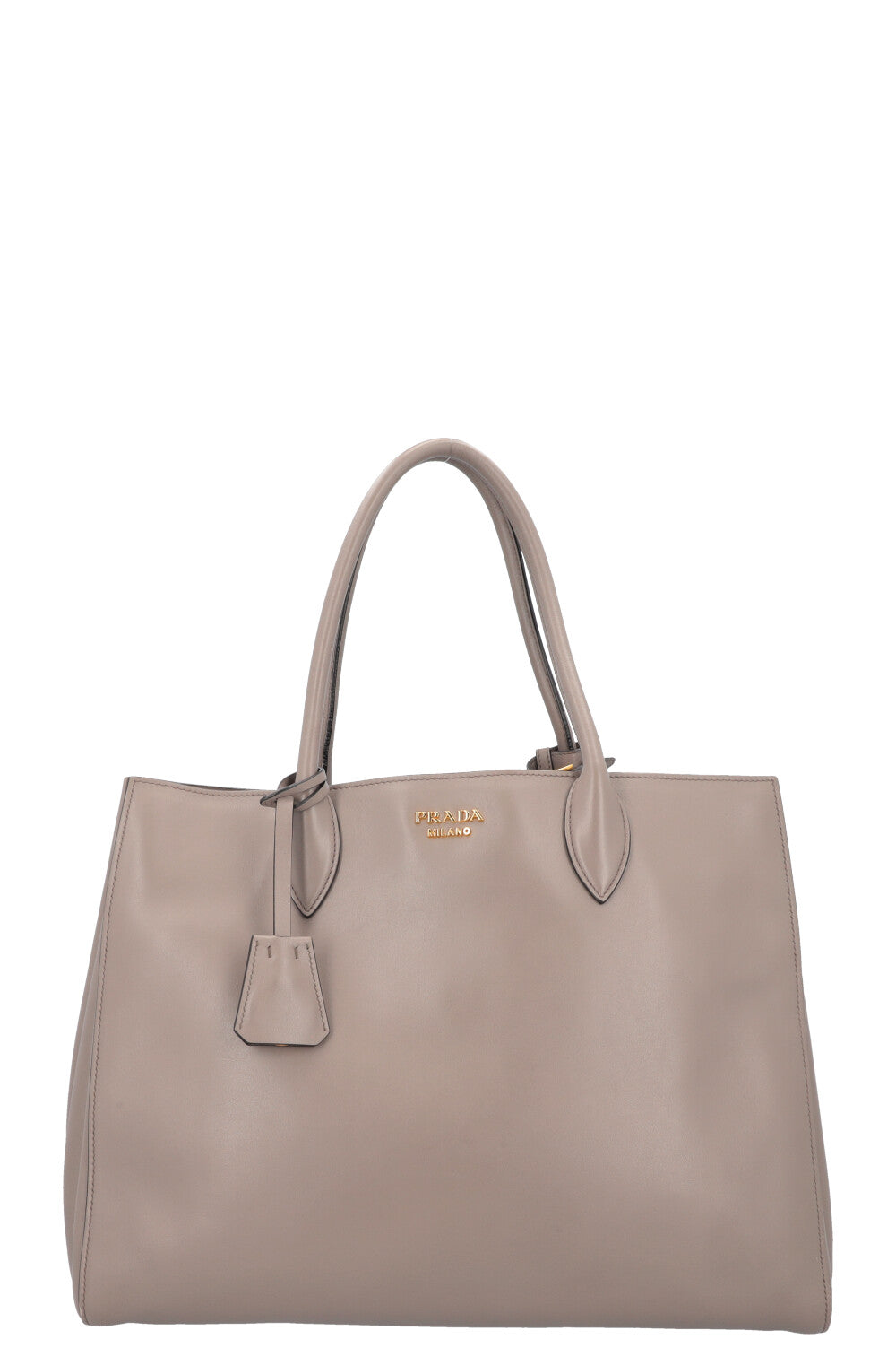 Prada Tote Bag Bibliotheque City Bag Grey Gray Large