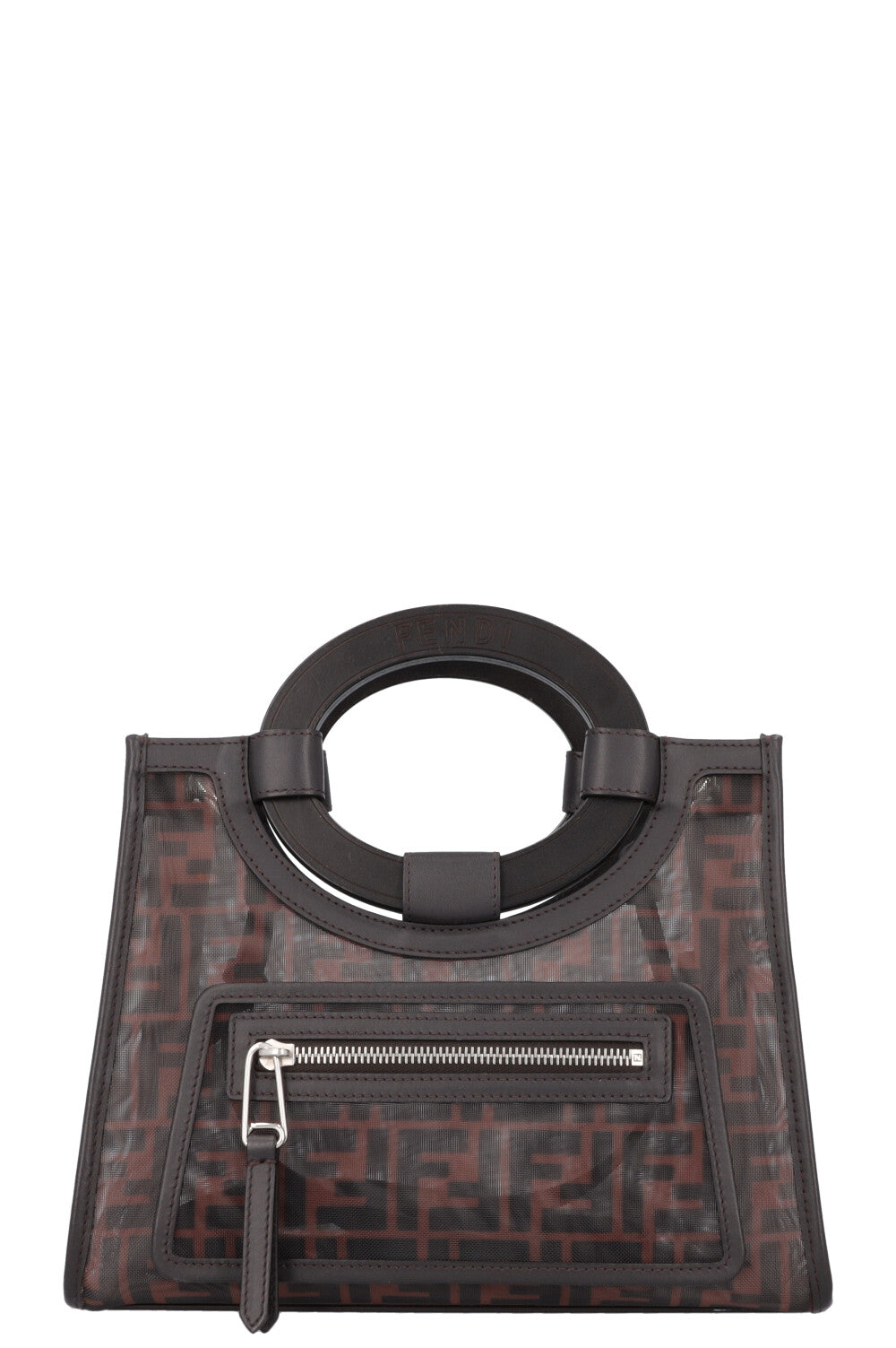 Fendi Tote Bag Runaway Shopping Mesh Small