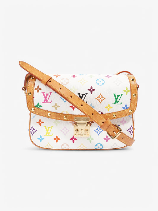 Louis Vuitton Sologne Coated Monogram Multicolour White Canvas Coated Canvas Apparel