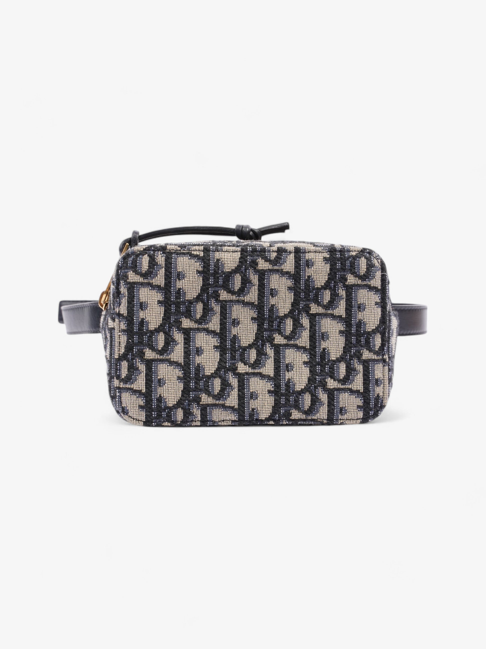Dior Christian Oblique Belt Bag Oblique Fabric Blue