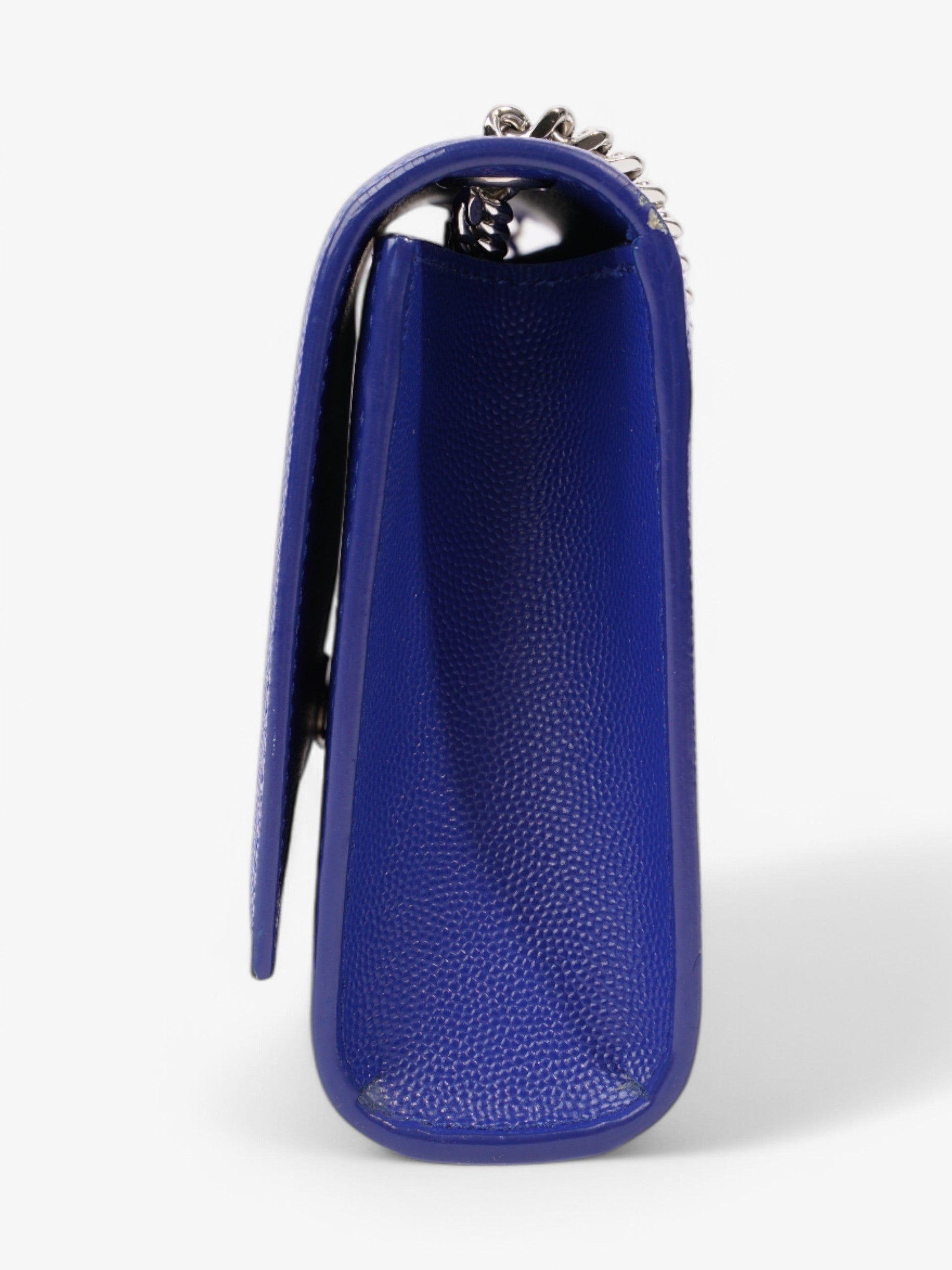 YSL Saint Laurent Kate Royal Calfskin Crossbody Bag Leather Blue Small