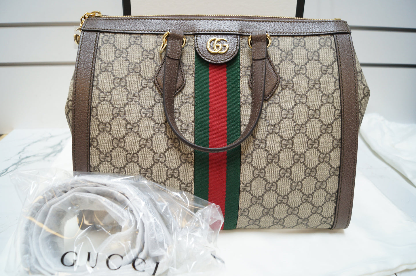 Gucci Ophidia Handbag Medium Travel Bag