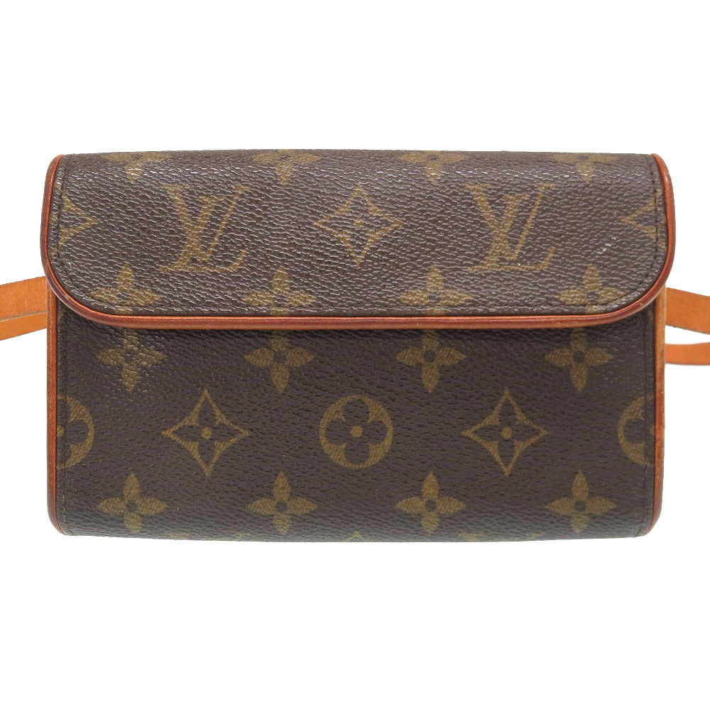 Louis Vuitton Waist M51855 Florentine Monogram Canvas Brown Handbag