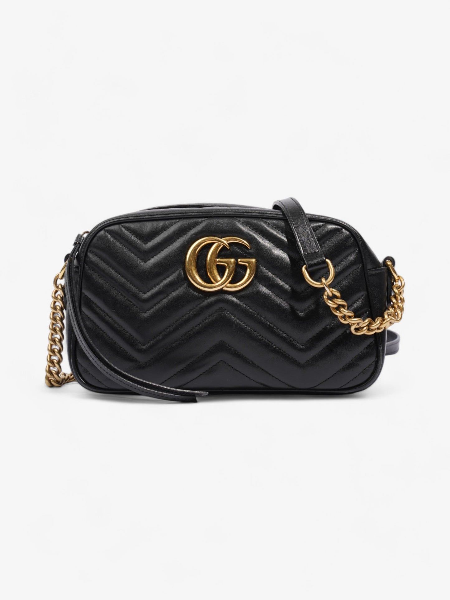 Gucci Marmont Small Crossbody Bag Leather Matelasse Small 2