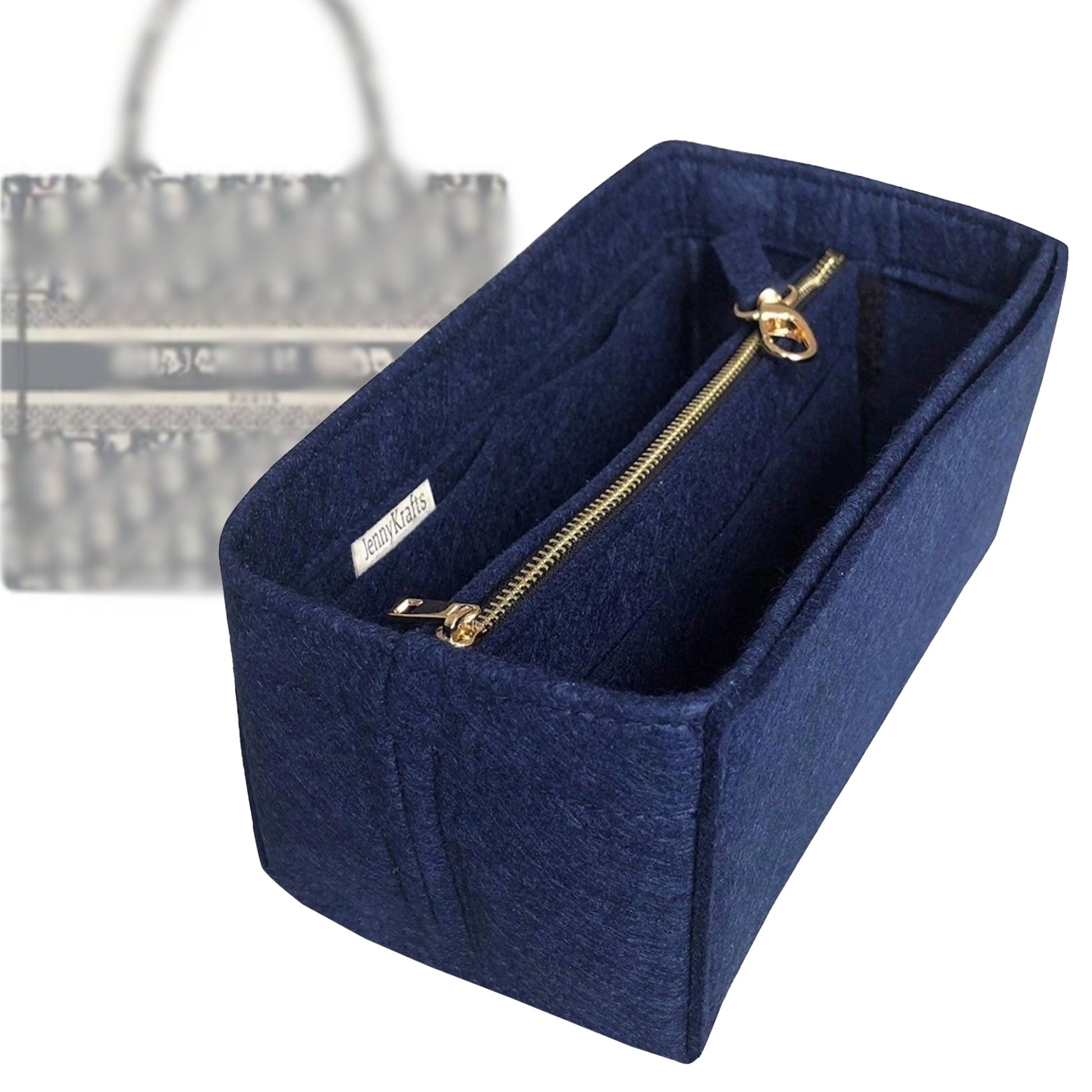 Dior Tote Bag Organizer for Book Tote , Bag Large Zip