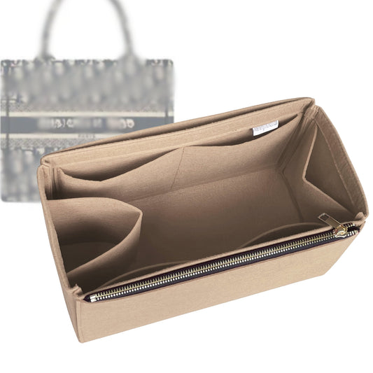 Dior Tote Bag Organizer for Book Tote , Bag Small Zip Zip And Open