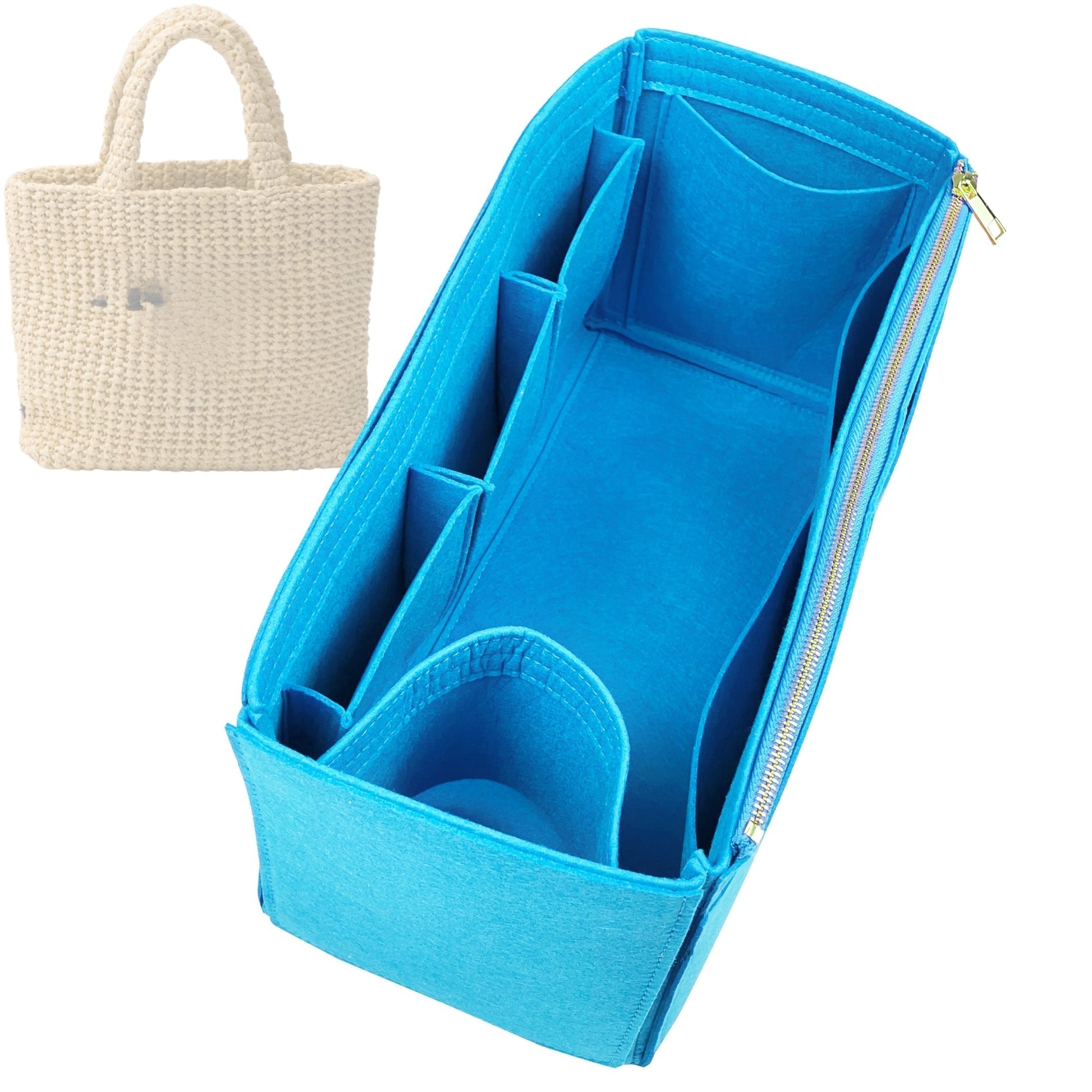 Prada Tote Bag Organizer for Crochet , Bag Insert Medium